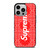 SUPREME RED BANDANA iPhone 14 Pro Case Cover