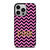 VICTORIA'S SECRET PINK CHEVRON iPhone 14 Pro Case Cover