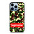 CAMO BAPE SUPREME iPhone 13 Pro Max Case Cover