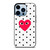 COMME DES GARCONS POLKADOT iPhone 13 Pro Max Case Cover COMME DES GARCONS POLKADOT iPhone 13 Pro Max Case Cover