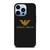 GIORGIO ARMANI LOGO GOLD iPhone 13 Pro Max Case Cover
