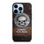 HARLEY DAVIDSON MOTORCYCLES COMPANY WOODEN LOGO iPhone 13 Pro Max Case Cover