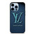 LOUIS VUITTON BLUE EMBLEM iPhone 13 Pro Max Case Cover
