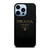 PRADA MILANO BLACK iPhone 13 Pro Max Case Cover
