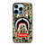SHARK CAMO BATHING APE SUPREME iPhone 13 Pro Max Case Cover