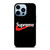 SUPREME X NIKE BLACK LOGO iPhone 13 Pro Max Case Cover