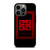 GIVENCHY PARIS LOGO RED iPhone 13 Pro Case Cover