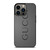 GUCCI METAL LOGO EMBLEM iPhone 13 Pro Case Cover