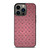 LOUIS VUITTON PATERN LOGO PINK iPhone 13 Pro Case Cover