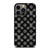 LOUISE VUITTON LOGO PATTERN BLACK WHITE iPhone 13 Pro Case Cover LOUISE VUITTON LOGO PATTERN BLACK WHITE iPhone 13 Pro Case Cover