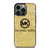 MICHAEL KORS MK GOLD LOGO ICON iPhone 13 Pro Case Cover