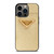 PRADA LOGO GOLD iPhone 13 Pro Case Cover