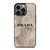 PRADA LOGO ICON ON MARBLE iPhone 13 Pro Case Cover