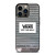 VANS OFF THE WALL IRON STRIPE iPhone 13 Pro Case Cover