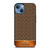 COACH NEW YORK LOGO PATTERN BROWN iPhone 13 Case Cover