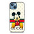 GUCCI LOGO PATTERN MICKEY MOUSE DISNEY iPhone 13 Case Cover