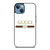 GUCCI LOGO WHITE iPhone 13 Case Cover