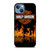 HARLEY DAVIDSON FIRE LOGO iPhone 13 Case Cover