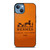 HERMES PARIS LOGO FAUBOURG SAINT-HONORE iPhone 13 Case Cover