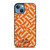 HERMES PARIS PATTERN ORANGE iPhone 13 Case Cover