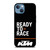 KTM READY TO RACE CARBON iPhone 13 Case Cover