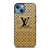 LOUIS VUITTON LV GOLDEN LOGO iPhone 13 Case Cover
