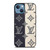 LV LOUIS VUITTON PATTERN LOGO iPhone 13 Case Cover