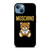 MOSCHINO BEAR LOGO iPhone 13 Case Cover