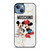 MOSCHINO MICKEY MINNIE MOUSE iPhone 13 Case Cover