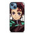 TANJIRO DEMON SLAYER ANIME iPhone 13 Case Cover