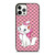 GUCCI LOGO PATTERN ARISTOCAT MARIE DISNEY iPhone 12 Pro Case Cover