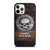 HARLEY DAVIDSON MOTORCYCLES COMPANY WOODEN LOGO iPhone 12 Pro Case Cover