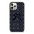 LOUIS VUITTON LV LOGO PATTERN NAVY iPhone 12 Pro Case Cover