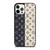 LOUIS VUITTON PATTERN BLACK AND WHITE iPhone 12 Pro Case Cover