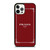 PRADA LOGO RED STRIPE iPhone 12 Pro Case Cover