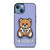 MOSCHINO TOY PURPLE iPhone 13 Case Cover MOSCHINO TOY PURPLE iPhone 13 Case Cover