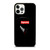 SUPREME BLACK TUXEDO iPhone 12 Pro Case Cover