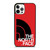 THE NORTH FACE LOGO BLACK RED iPhone 12 Pro Case Cover