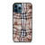 BURBERRY FABRIC iPhone 12 Pro Max Case Cover