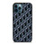 CHRISTIAN DIOR PARIS BLACK MONOGRAM iPhone 12 Pro Max Case Cover