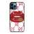 GUCCI LOGO LIPS RED WHITE ICON iPhone 12 Pro Max Case Cover