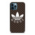 GUCCI PATTERN X ADIDAS iPhone 12 Pro Max Case Cover