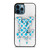 LOUIS VUITTON LV LOGO WHITE BLUE EMBLEM iPhone 12 Pro Max Case Cover