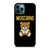 MOSCHINO BEAR LOGO iPhone 12 Pro Max Case Cover