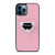 PINK PRADA LOGOEMBLEM iPhone 12 Pro Max Case Cover