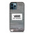 VANS OFF THE WALL IRON STRIPE iPhone 12 Pro Max Case Cover