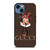 GUCCI LOGO BROWN MINNIE MOUSE DISNEY iPhone 14 Case Cover