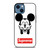 MICKEY MOUSE SUPREME iPhone 14 Case Cover