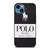 POLO RALPH LAUREN BLACK iPhone 14 Case Cover