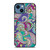 VERA BRADLEY FLOWER CF iPhone 14 Case Cover VERA BRADLEY FLOWER CF iPhone 14 Case Cover